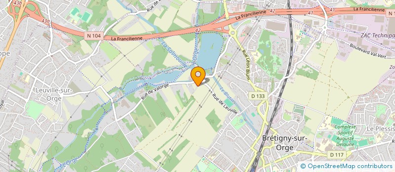 localisation de l'entreprise BAALBECK à BRETIGNY-SUR-ORGE