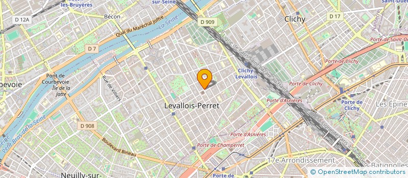 localisation de l'entreprise BAALNESS IMMOBILIER à LEVALLOIS-PERRET
