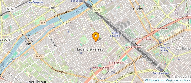 localisation de l'entreprise BAALNESS PARTICIPATIONS à LEVALLOIS-PERRET