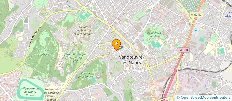 localisation de l'entreprise BAALO  VANDUVRE-LES-NANCY