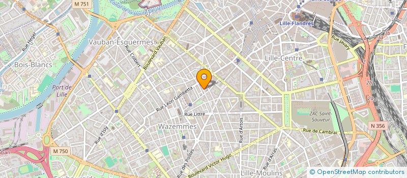 localisation de l'entreprise BAAM  LILLE