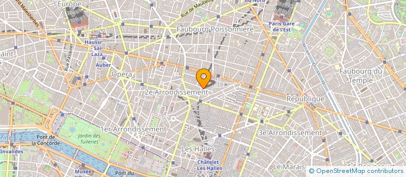 localisation de l'entreprise BAAM  BOULOGNE-BILLANCOURT