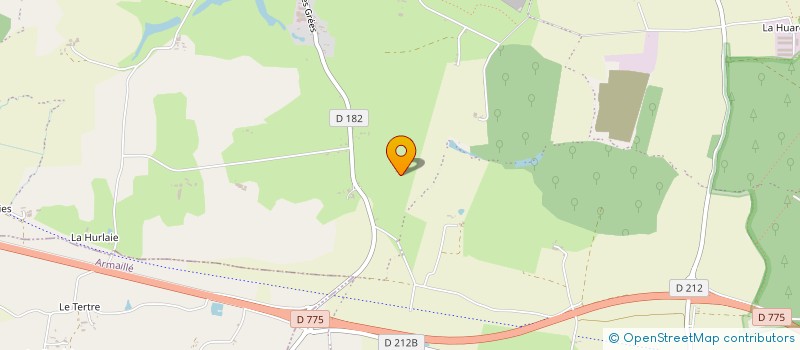 localisation de l'entreprise BAAM  OMBREE D'ANJOU