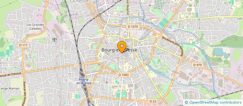 localisation de l'entreprise BAAM.ARTISANAT-ART à BOURG-EN-BRESSE