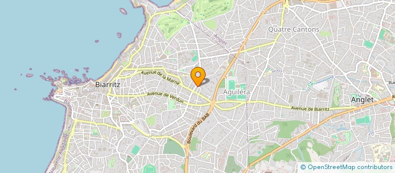 localisation de l'entreprise BAAN BP à BIARRITZ