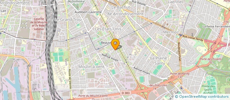 localisation de l'entreprise BAAN ETANCHEITE  LYON