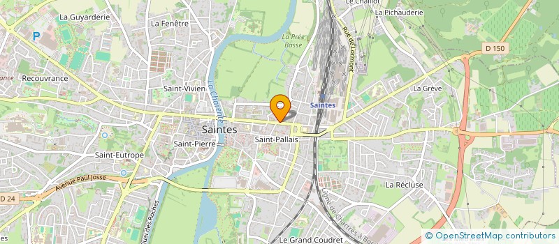 localisation de l'entreprise BAAN SUKHOTHAI  SAINTES