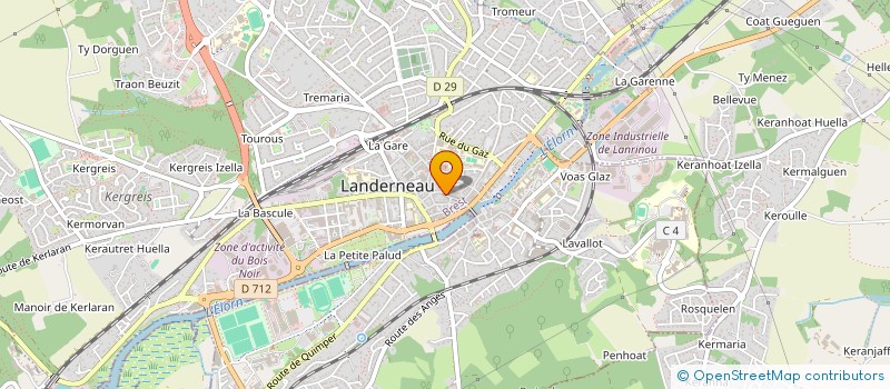 localisation de l'entreprise BAAN THAI AND SUSHI  LANDERNEAU