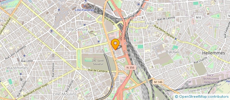localisation de l'entreprise BAAN YIN DEE à LILLE