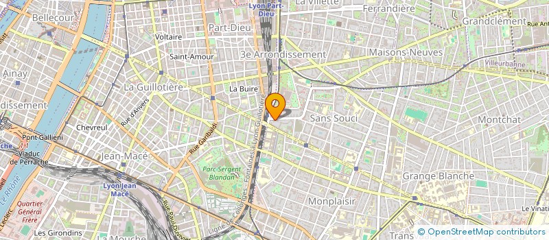 localisation de l'entreprise BAANE BIISSE  LYON