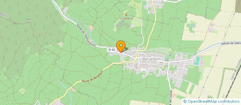 localisation de l'entreprise BAARIR ZINE EL ABIDINE & FADIL  BERGHEIM