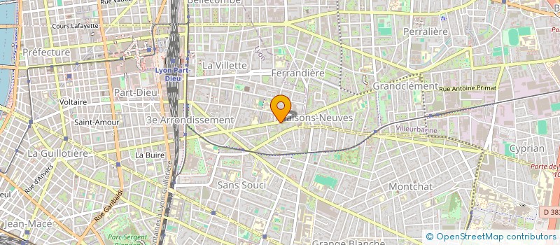 localisation de l'entreprise BAAT  LYON