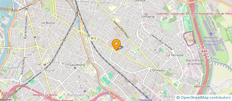 localisation de l'entreprise BAATIM à TOULOUSE
