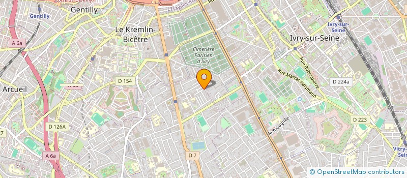 localisation de l'entreprise BAAW CONSEIL  VILLEJUIF