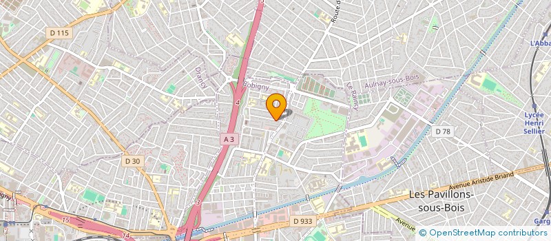 localisation de l'entreprise BAAZ  BONDY