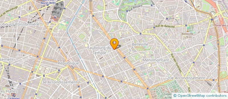 localisation de l'entreprise BAAZ COIFFURE  PARIS