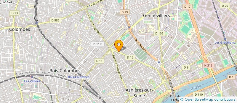 localisation de l'entreprise BAB à ASNIERES-SUR-SEINE