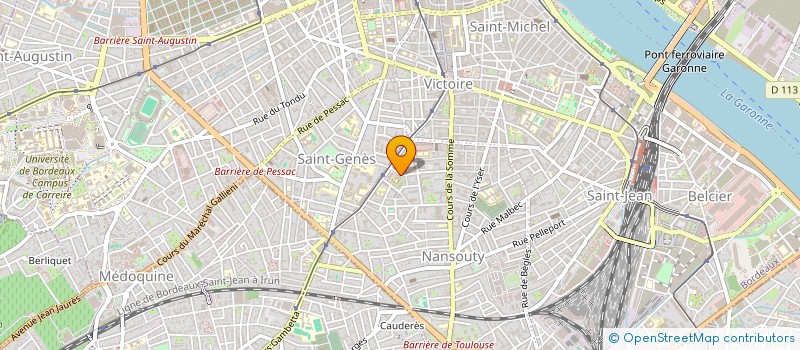 localisation de l'entreprise BAB  BORDEAUX