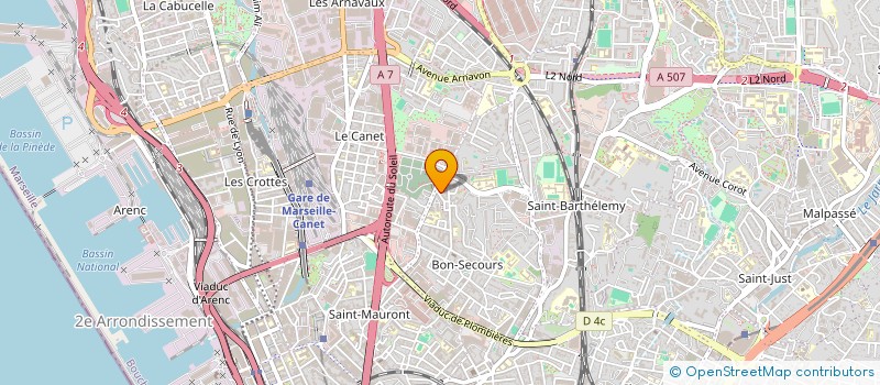 localisation de l'entreprise BAB EL HARA à MARSEILLE