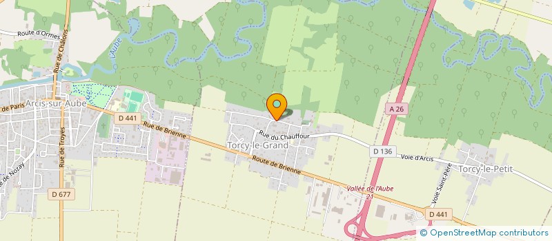 localisation de l'entreprise BAB'IMMO  TORCY-LE-GRAND