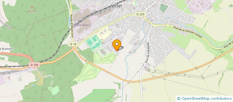 localisation de l'entreprise BAB'S  VITTEL