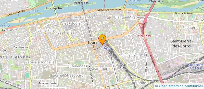 localisation de l'entreprise BAB1  TOURS