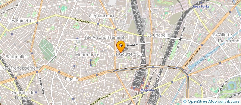 localisation de l'entreprise BABA  PARIS