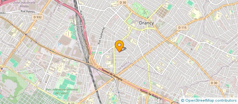localisation de l'entreprise BABA à DRANCY