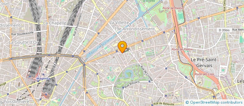 localisation de l'entreprise BABA  PARIS