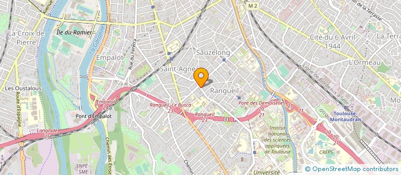 localisation de l'entreprise BABA à TOULOUSE