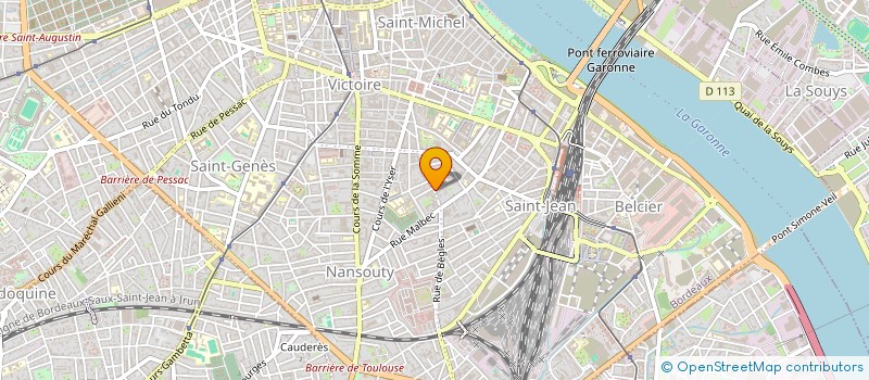 localisation de l'entreprise BABA AU BRUNCH  BORDEAUX