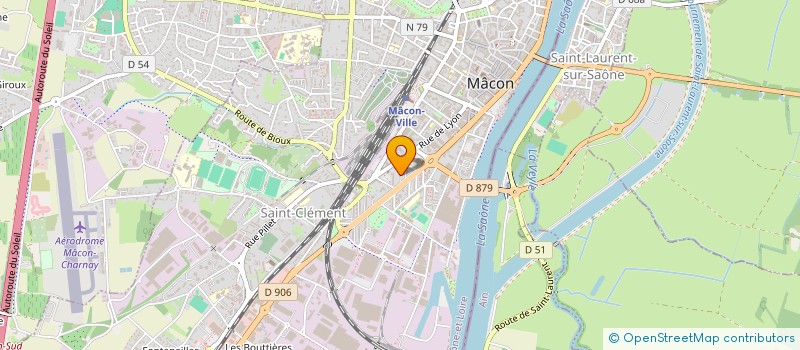 localisation de l'entreprise BABA COFFRAGE à MACON