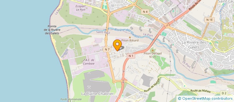 localisation de l'entreprise BABA ELAGAGE à SAINT-PAUL