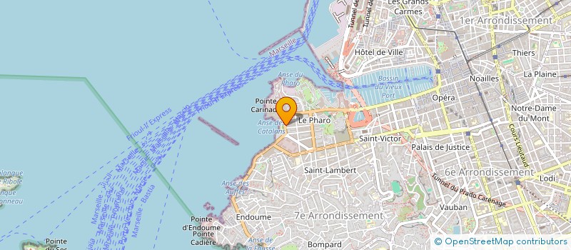 localisation de l'entreprise BABA FOOD-TRUCK à MARSEILLE