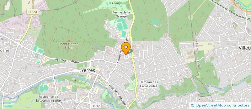 localisation de l'entreprise BABA HOLDING  YERRES