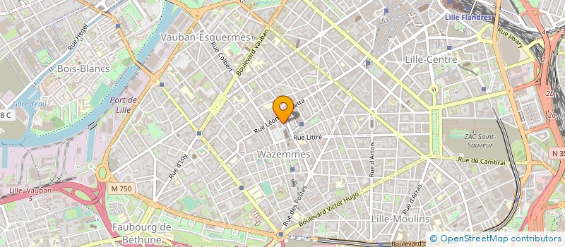localisation de l'entreprise BABA MEDIAS à LILLE
