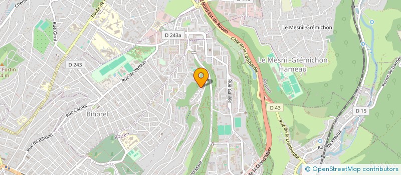 localisation de l'entreprise BABA NORMANDY  ROUEN