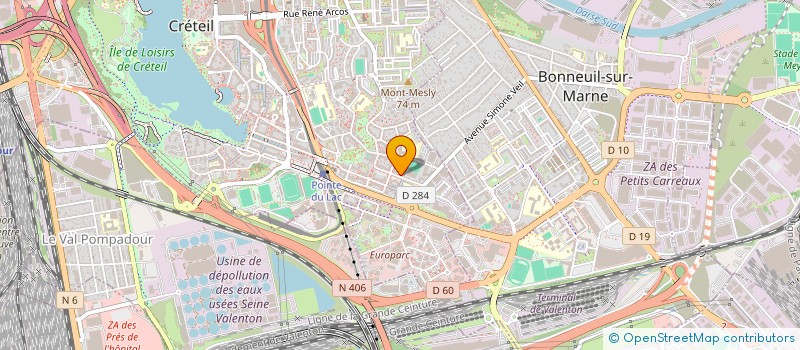 localisation de l'entreprise BABA TRANSPORT  CRETEIL