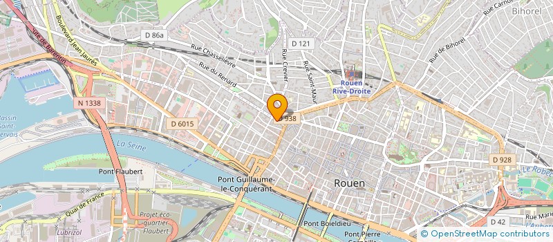 localisation de l'entreprise BABA YAGA à ROUEN