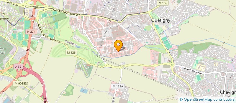 localisation de l'entreprise BABACANOGLU  QUETIGNY