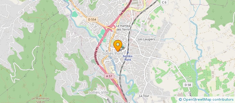 localisation de l'entreprise BABACAR  SOLLIES-PONT