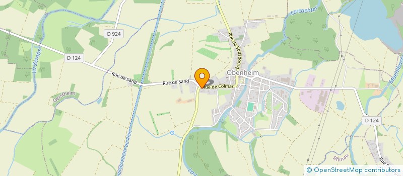 localisation de l'entreprise BABACO  OBENHEIM