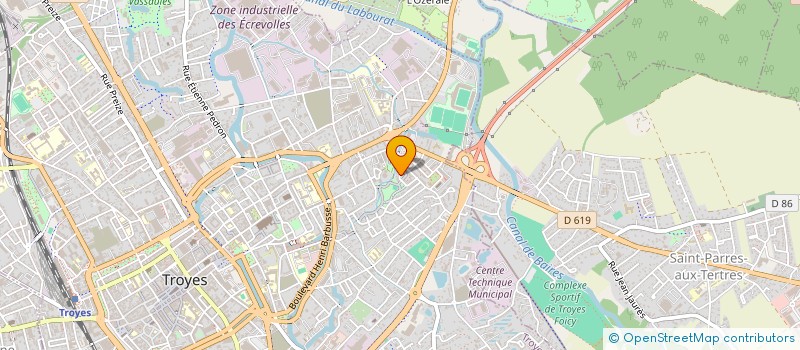 localisation de l'entreprise BABACOM  TROYES