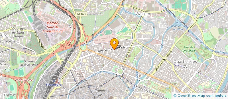 localisation de l'entreprise BABAGANOUSH à STRASBOURG