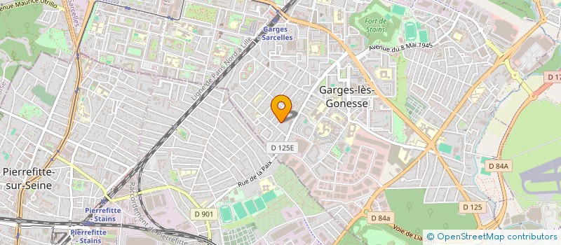 localisation de l'entreprise BABAGLOU à GARGES-LES-GONESSE