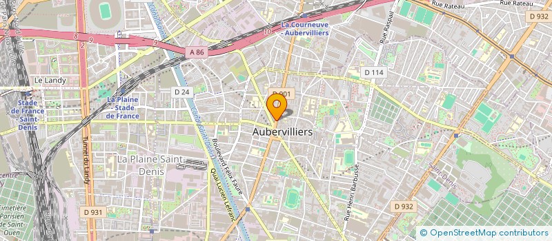 localisation de l'entreprise BABAKOOL à AUBERVILLIERS