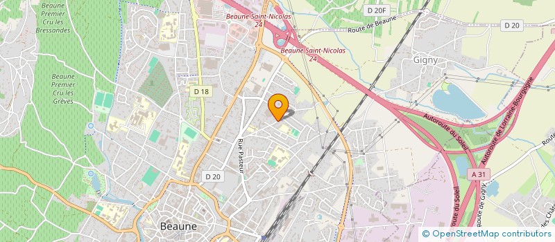 localisation de l'entreprise BABAKOTO à BEAUNE