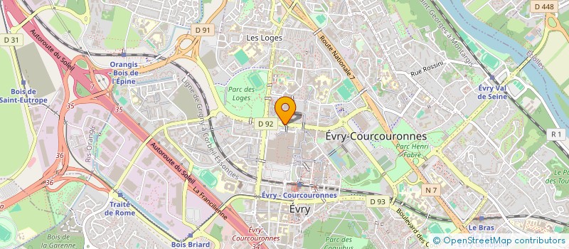 localisation de l'entreprise BABALICIOUS à EVRY-COURCOURONNES