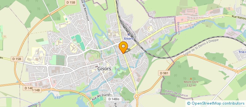 localisation de l'entreprise BABALOU  GISORS