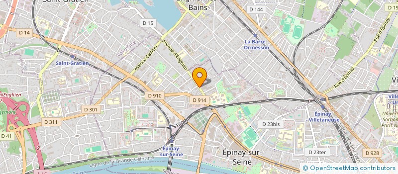 localisation de l'entreprise BABAO CLUB à EPINAY-SUR-SEINE